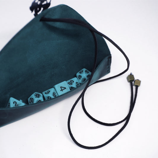Vintage Dice and Dice Bag Combo_Blue