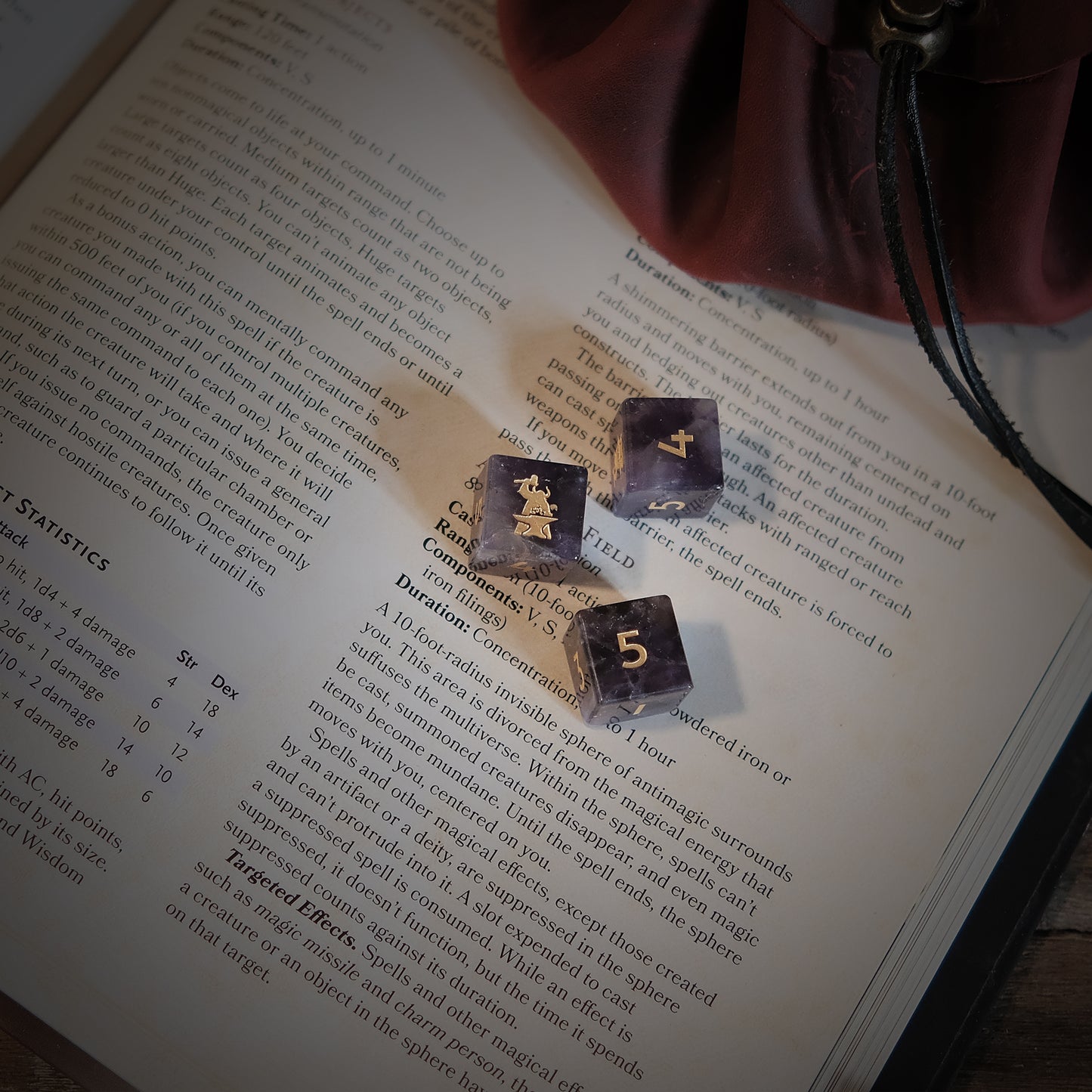 Natural Amethyst Gemstone D6 Dice for Dice Game Board Game RPG Game. Game accessories for table-top game, board game and rpg. Gift for game lover