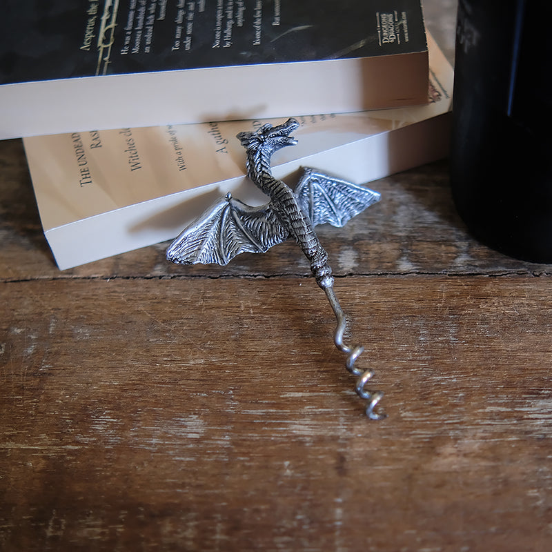 Dragon Wine Opener / 3D Metal / Accessories for Home Bar Restaurant For Fantasy Style Lover