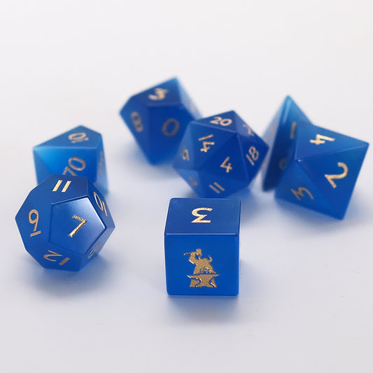 Are Gemstone dice easily damaged?