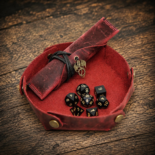Combo regalo fatto a mano_Rosso