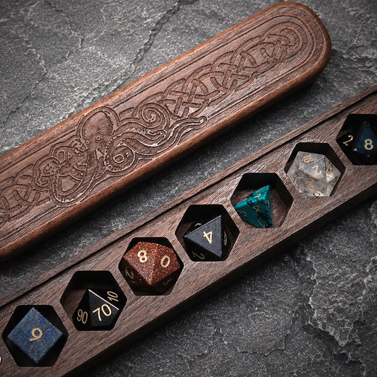 BLIND COMBO / Blind Gemstone Dice Set and Box
