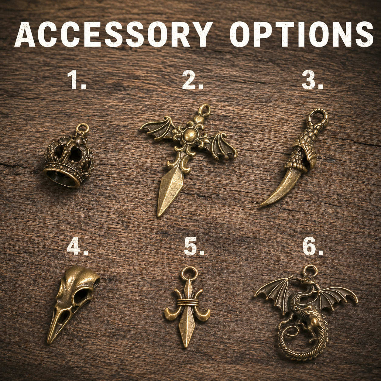 Personalized D&D Leather key rings_Green