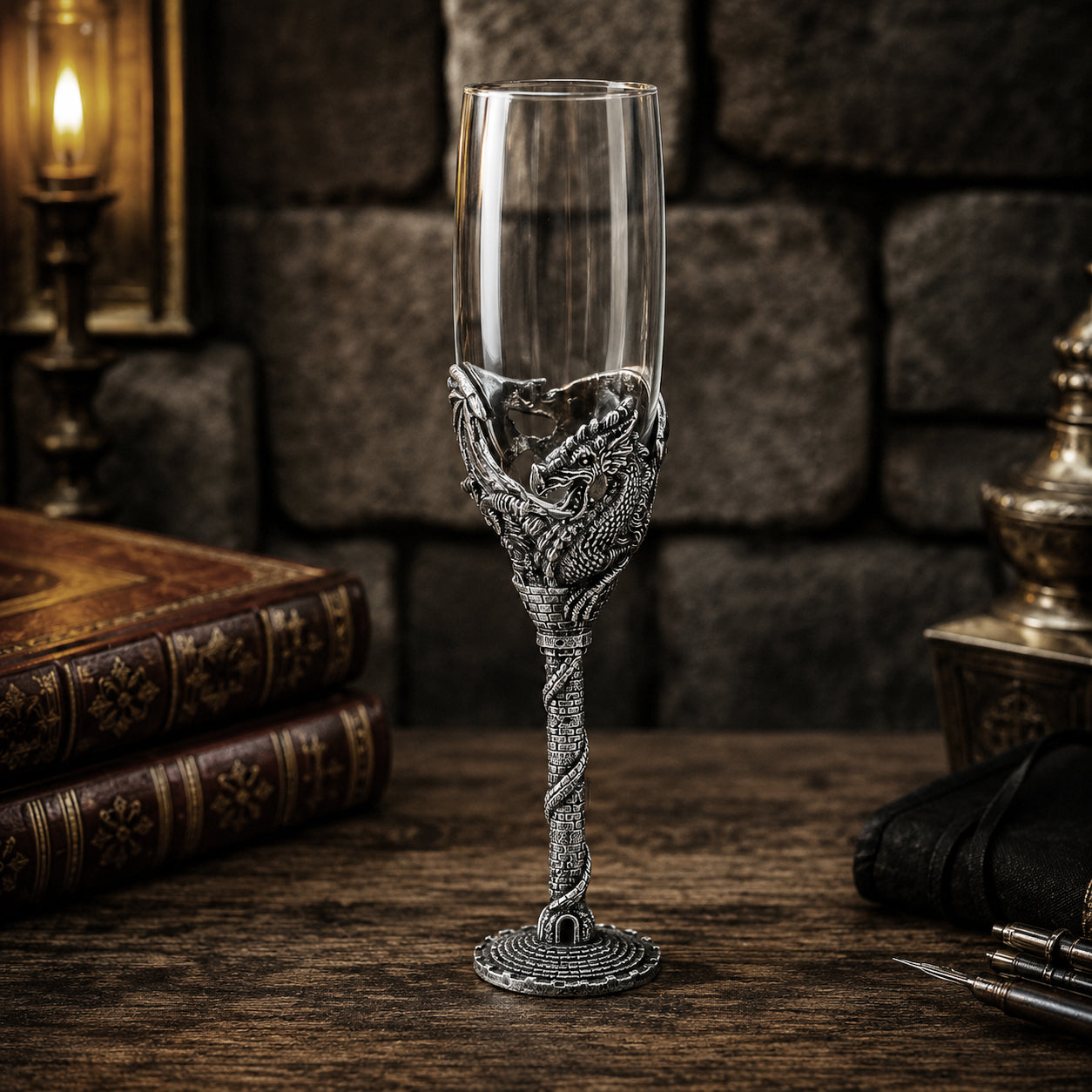 Bicchiere da vino Dragon_Scala a spirale