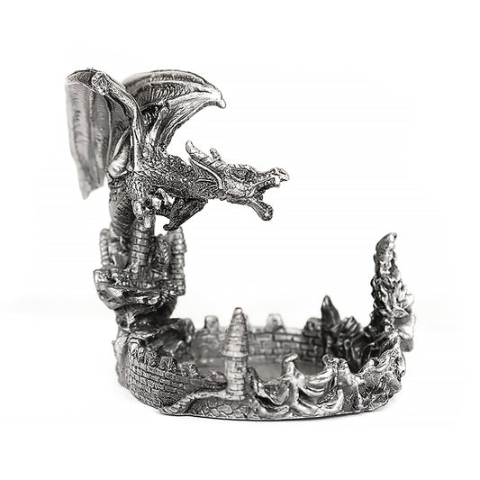 3D Metal Dragon Dice Holder Key Holder Fantasy Style. Game accessories for table-top game, board game and rpg games